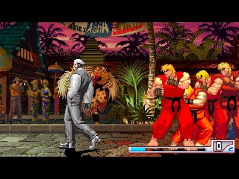 Nightmare White Wolf Vs Ken Team | Mugen Fighting Games