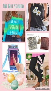 Get ready for tonight. It’s time for our Easter Egg Hunt and random items will have a surprise egg attached to them. Each egg will have a very special gift inside. It’s yours FREE with your purchase of that item. | The Blu Studio | Facebook