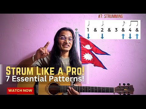 STRUM like a PRO! 7 Must-Know Guitar Strumming Patterns for Beginners