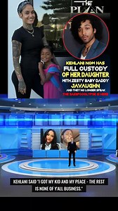Kehlani just confirmed she’s got FULL custody of her daughter with her baby daddy Javaughn… and apparently the two don’t speak at all. #kehlani #ChildSupport #fblifestyle | The Plan