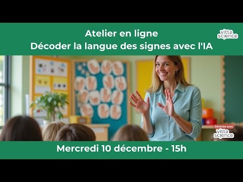 Atelier : Décoder la langue des signes avec l'IA