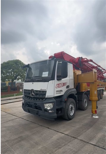 In 2020, the Sany 62-meter pump truck rolled off the production line!#usedpumptruck #Sany #teilagroup