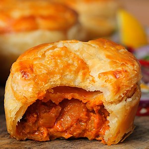 801K views · 7K reactions | Muffin Tin Chicken Curry Pies | Twisted | Facebook