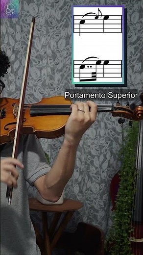 Tipos de Portamento - Ornamentos Musicais - Como tocar Portamento no Violino ou Viola