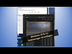Windows 11 & 10 Taskmanager & abgestürzte Programme Apps beenden