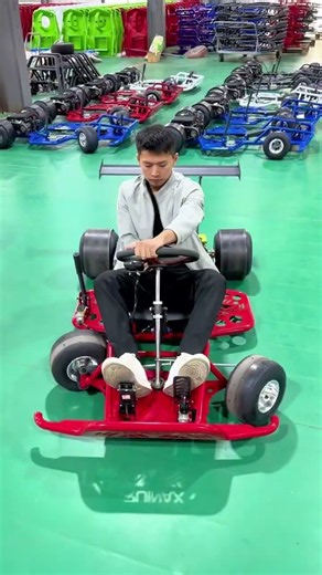 Will your brother give you one? #DriftKart #ElectricGoKart #Karting #GoKart #RideOnToy