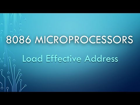 [4.4] Load Effective Address Instruction | 8086 Microprocessors