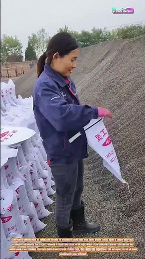 The Art of Efficient Bagging Small Gravel Stones: A Simple Yet Effective Technique