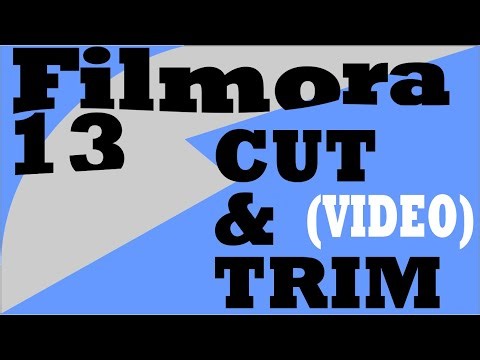 Filmora 13 - Split, Cut, and Trim Video Clips (4 Quick and Easy Ways)