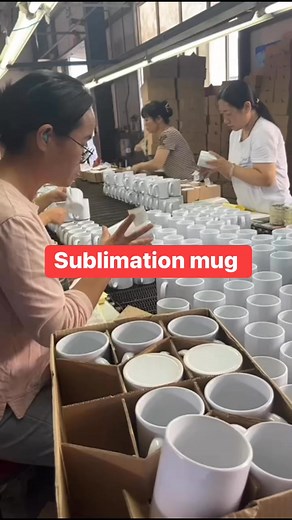 Sublimation mug supplier # sublimation # sublimacion # mug # magic mug # 11oz white mug # diy # promotion# heat transfer # press machine # mug press # 15oz mug # China business | Kingsub
