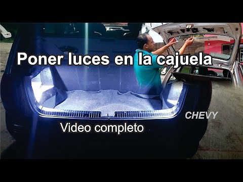 HOW TO INSTALL TRUNK LIGHTS IN A CHEVY, WELL EXPLAINED, ADDING TRUNK LIGHTS TO MY CAR