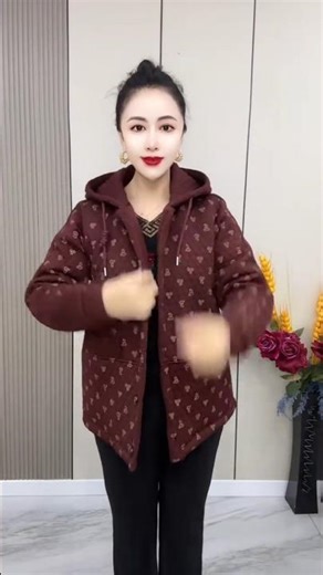 #New Loose-fitting Casual Cotton Jacket #Fashionable and Youthful Outfit