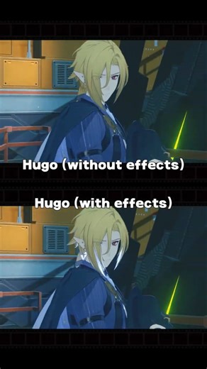 HUGO Battle Entrance (side by side) | Zenless Zone Zero #zenlesszonezero #shorts