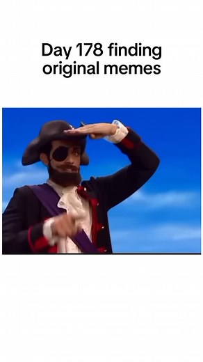 Original Memes Finder on Instagram: "Meme History & Origin :- „You Are A Pirate" is a 2004 pop song from the children's TV series LazyTown that has inspired many user-created parodies and animations. The song debuted in the episode „Rottenbeard," which aired on October 4th, te 2004. It quickly gained attention and spread online, leading to various adaptations and remixes. On November 13th, 2004, YTMND user graywolf403 created a page titled „You are a pirate," featuring the LazyTown song with the