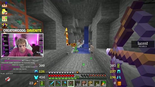 🟣FORTNITE INFINITY BLADE UPDATE🟣MINECRAFT RISIKO DANACH |CC: DaveNite⚡| !schmuck !razer !pc