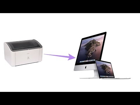 ✅ Instructions for installing Canon LBP2900 printer on MAC
