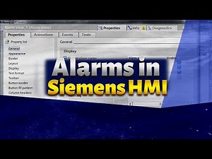 How to Control Alarms in Siemens HMI
