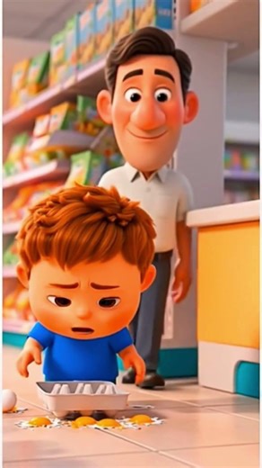 Child Breaks an Egg in Supermarket | Pays for It | Honest Kids Story