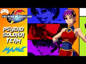 KOF 2001 Arcade - Psycho Soldier Team