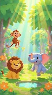 🦁 The Jungle Animal Song | Learn Animal Sounds & Dance! 🌴