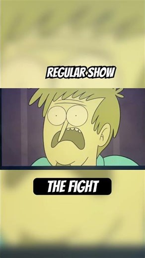 That fight was straight-up legendary 🥶🔥 #regularshow #thefight #mymom #tawafekaba