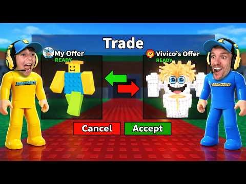 I TRIED TO TRADE MY RAREST BRAINROTS WITH SUBSCRIBERS! - Brancoala Games
