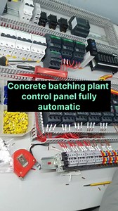 Concrete batching plant control panel fully automatic Sanjeev electrical co. #batchingplant #Concreteplant #rmcplant #cp30 #beltconveyorplant #akonaplant | Sanjeev electrical co.
