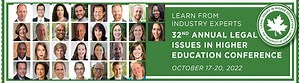 Legal Issues in Higher Education Conference at University of Vermont