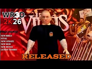 Wr3d 2k26 Last Time Mod Released! All New Features + Mediafire Link |New Mod Download