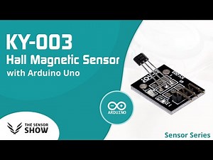 Ky-003 Hall Magnetic Sensor using Arduino Uno