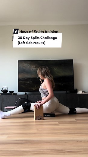 30 Day Splits Challenge Transformation