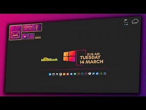 Make Windows look best and aesthetic. The best desktop customization.