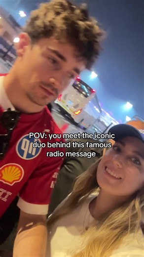 Meeting My Icons: A Fun Encounter with Charles Leclerc