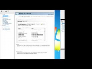 Nvidia Control panel settings For Fallout 4