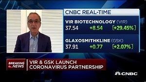 VIR CEO on partnering with GSK to develop COVID-19 treatments, vaccines