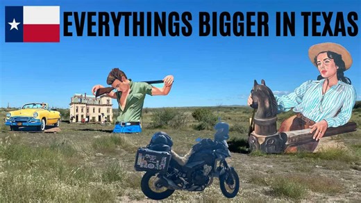 One rider, thousands of miles… a solo motorcycle journey across Texas