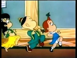 Santas Surprise (1947) Little Audrey Famous Studios Christmas Cartoon Short