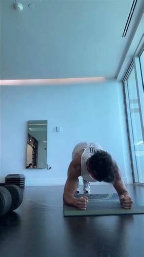 Plank protraction retraction scaps and hip ext