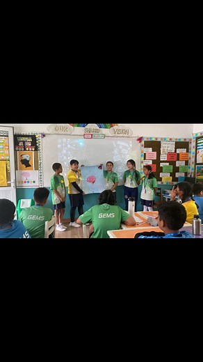 6.4K views · 84 reactions | Grade 6 learners had an exciting Exit Point for the unit Brainwave, where they demonstrated their understanding of key concepts such as brain breaks, growth mindset, practising mindfulness, and stress management. The event was the culmination of weeks of exploration and learning, where students delved into understanding their minds and how to harness their potential for personal growth and well-being. #GEMS #GEMSThunderbolts #IPC #IMYC | GEMS School | Facebook