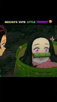 nezuko cute baby ❤️ #nezuko #tanjiro #muichiro #demonslayer #reels #shorts #kny #likechallenge#anime