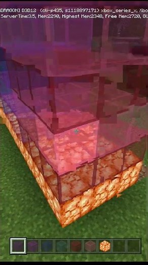 How To Build A Glow River In Minecraft #Shorts