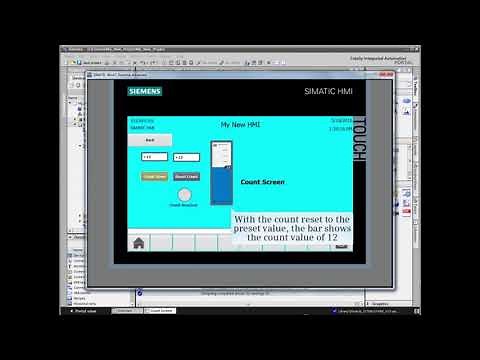 05: How to Insert and Configure a Bar Graph into HMI project in TIA Portal || WinCC