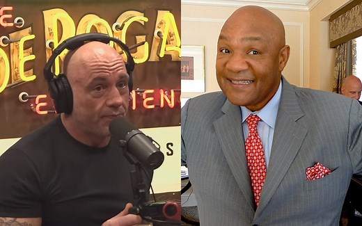 "Thunderous, ridiculous power" - When Joe Rogan broke down George Foreman's incredible physical attributes despite being slower than Mike Tyson