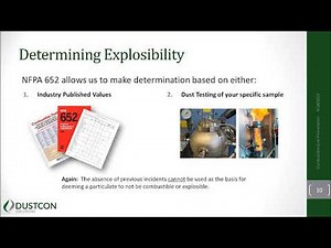 Combustible Dust Testing 101