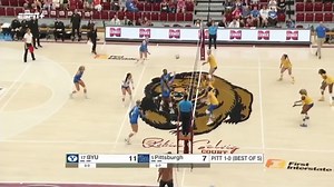 16K views · 957 reactions | BYU upsets #5 Pitt | BYU Women's Volleyball | Facebook