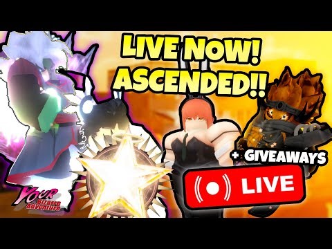 [YBA] INSANE SKIN GRINDING + HITTING ASCENDED, GIVEAWAYS AND MORE!