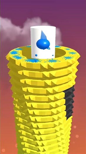 🔥 Viral Stack Ball Challenge 🔥Can you beat this insane speed run? #stackball #viral #shorts