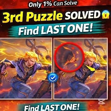 Naruto Puzzle Challenge 😱 3rd Stage SOLVED | Only 1% Can Find Last Difference! (MLBB) #shorts #mlbb