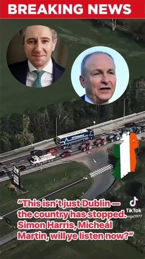 “This isn’t just Dublin — the country has stopped. Simon Harris,Micheál Martin, will ye listen now?”