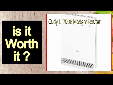 Cudy LT700E Modem Router Features - Important Information